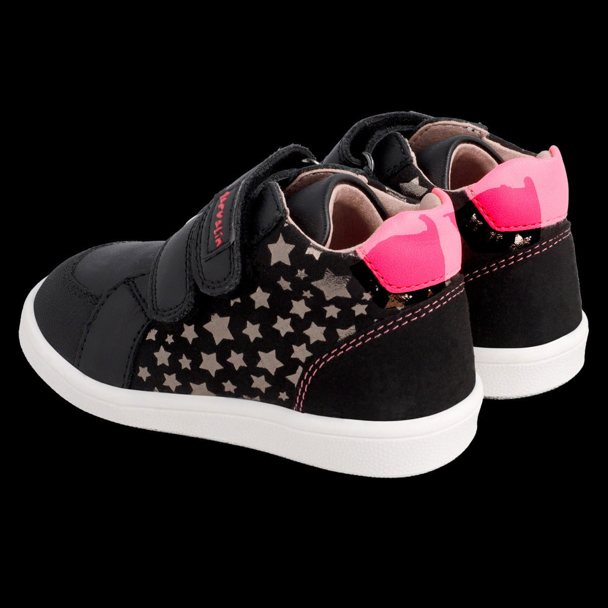 Garvalin sneakersy dziewczęce 211360-A czarne - - #tag1# - #tag2# - #tag3# - #tag4#