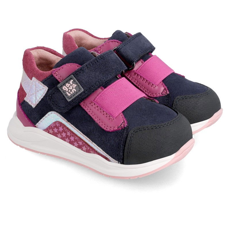 Garvalin sneakersy dziewczęce 211503-A kolor granat - - #tag1# - #tag2# - #tag3# - #tag4#