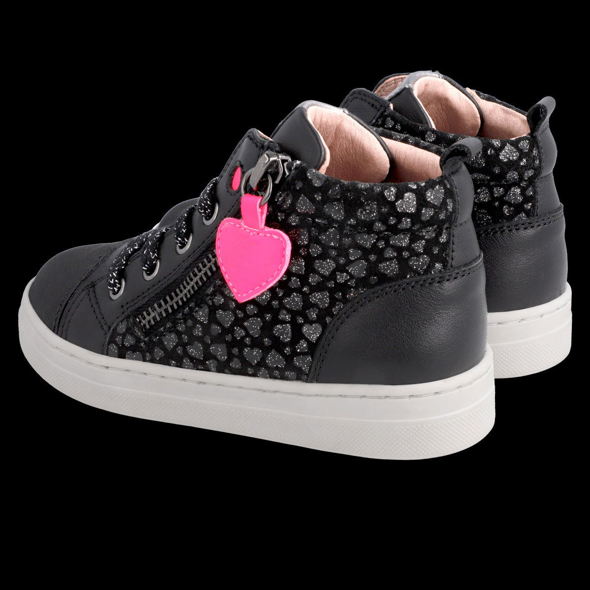 Garvalin sneakersy dziewczęce 211524-A czarne - - #tag1# - #tag2# - #tag3# - #tag4#