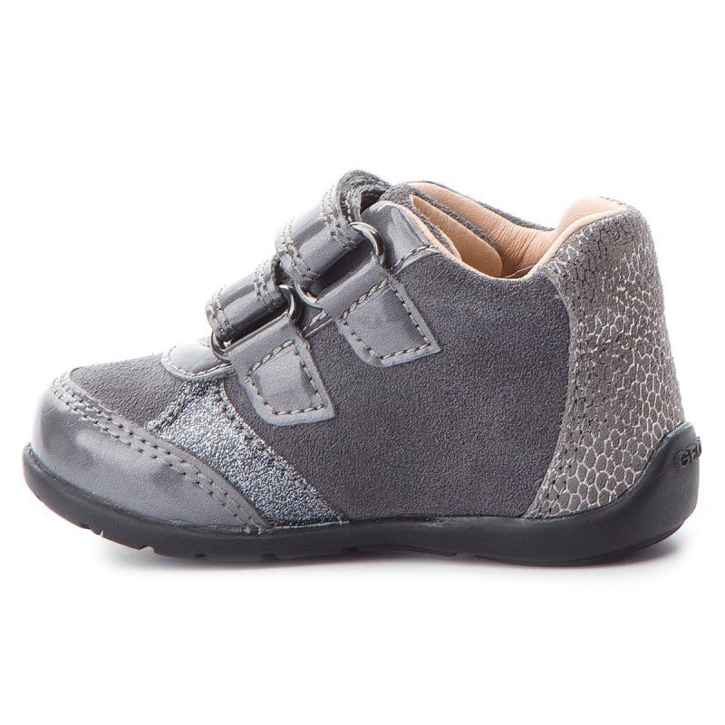 Geox Trzewik dziewczęcy kolor szary B8451A-022HI -  - #tag1# - #tag2# - #tag3# - #tag4#