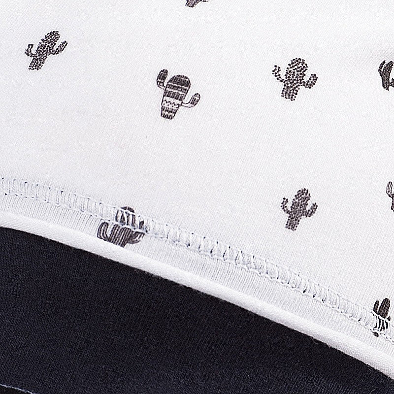 Jamiks czapka chłopięca bawełniana biały/granat WIKO JWB101-1 -  - #tag1# - #tag2# - #tag3# - #tag4#