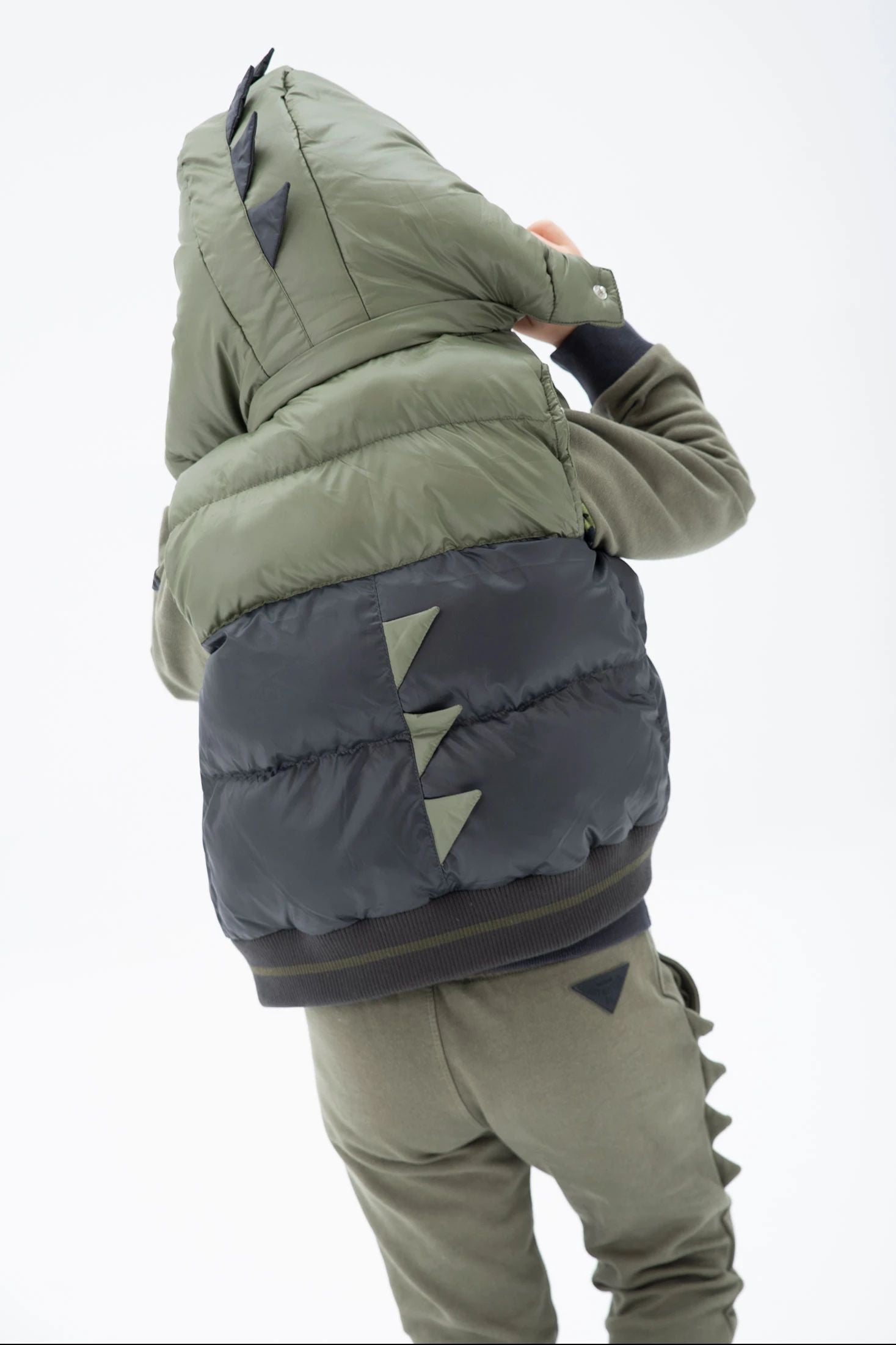 Kamizelka Boboli 337126-4647 kolor khaki - - #tag1# - #tag2# - #tag3# - #tag4#