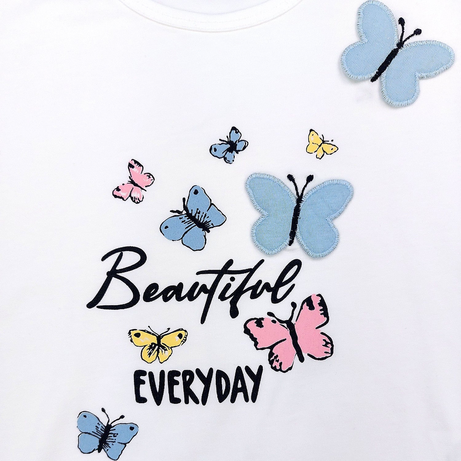 Komplet Bluzka Getry dziewczynka niebieski 53824-14524 GKMOD -  - #tag1# - #tag2# - #tag3# - #tag4#