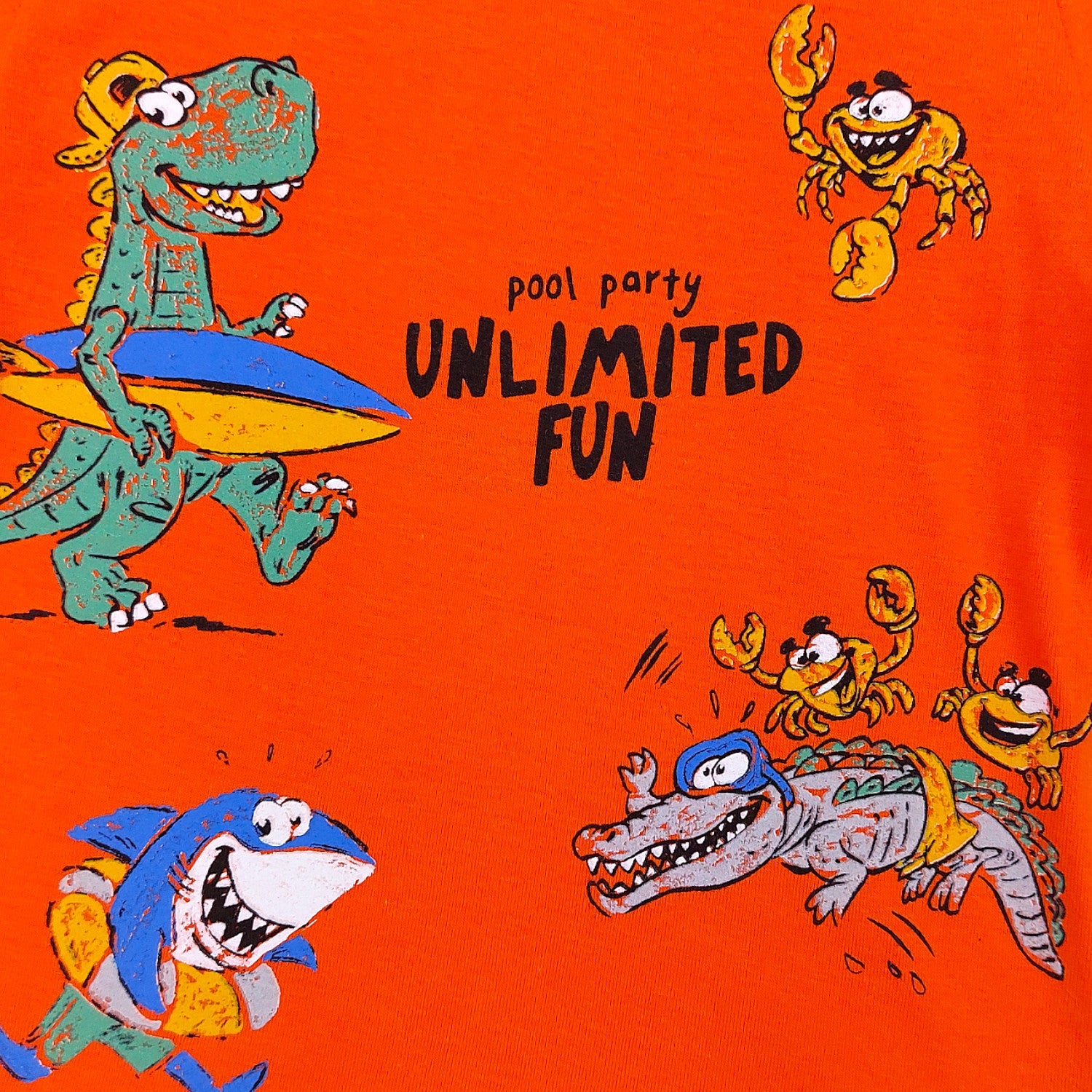 Komplet Dinozaur chłopak pomarańcz 158-28524 GKMOC -  - #tag1# - #tag2# - #tag3# - #tag4#