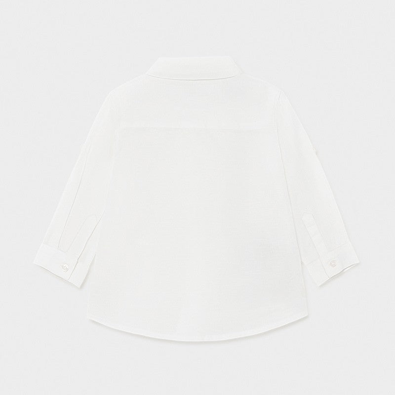 Koszula lniana dla chłopczyka Mayoral 117-78 Biały -  - #tag1# - #tag2# - #tag3# - #tag4#