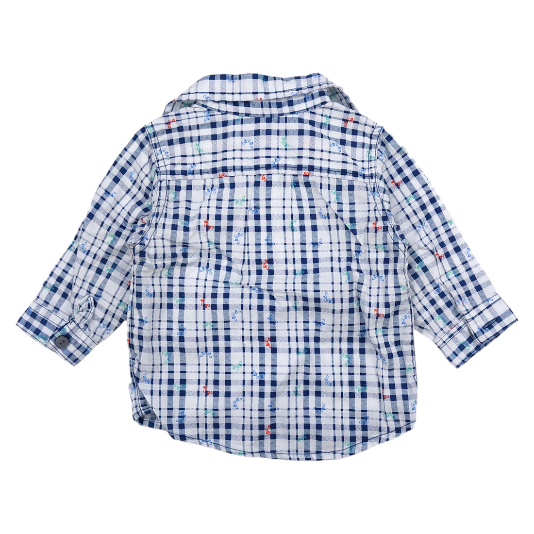 Koszula w kratkę chłopięca używana Ergee kod 18 -  - #tag1# - #tag2# - #tag3# - #tag4#