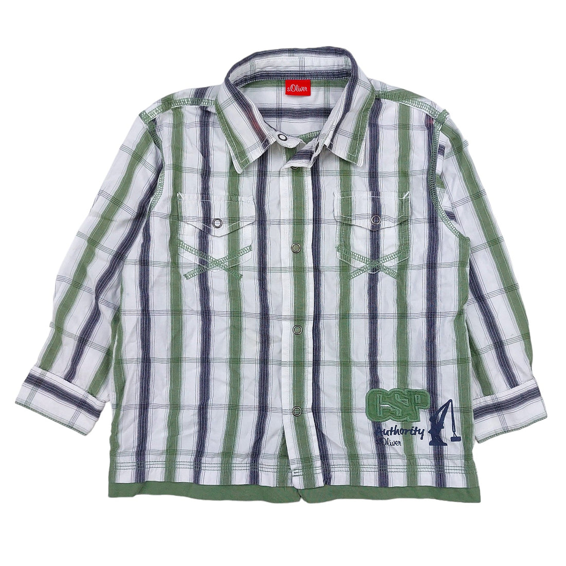 Koszula w kratkę chłopięca używana s.Oliwer kod 36 -  - #tag1# - #tag2# - #tag3# - #tag4#