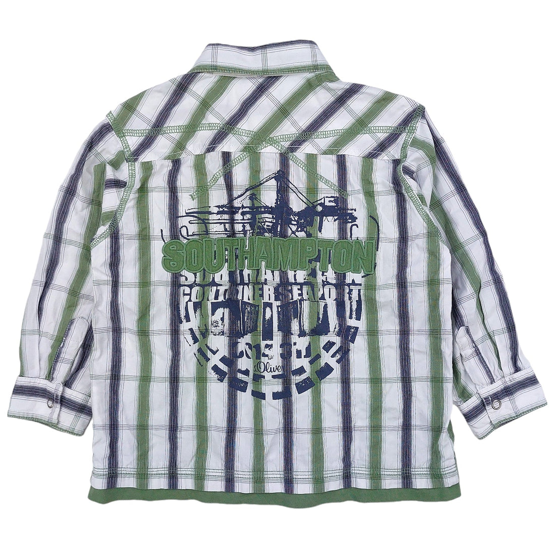 Koszula w kratkę chłopięca używana s.Oliwer kod 36 -  - #tag1# - #tag2# - #tag3# - #tag4#