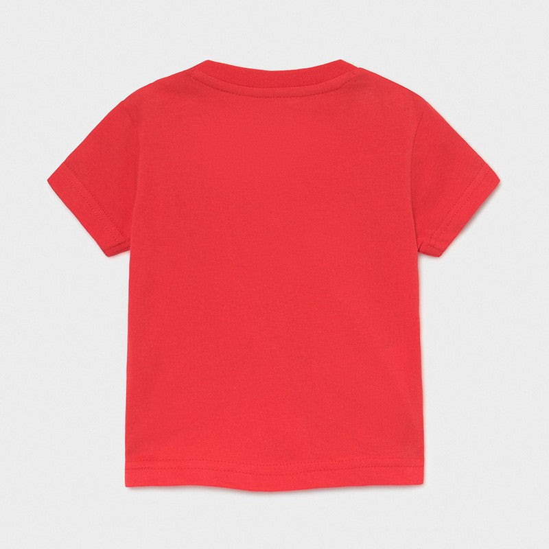 Koszulka z krótkim rękawkiem dla chłopców Mayoral 1007-12 Czerwona -  - #tag1# - #tag2# - #tag3# - #tag4#