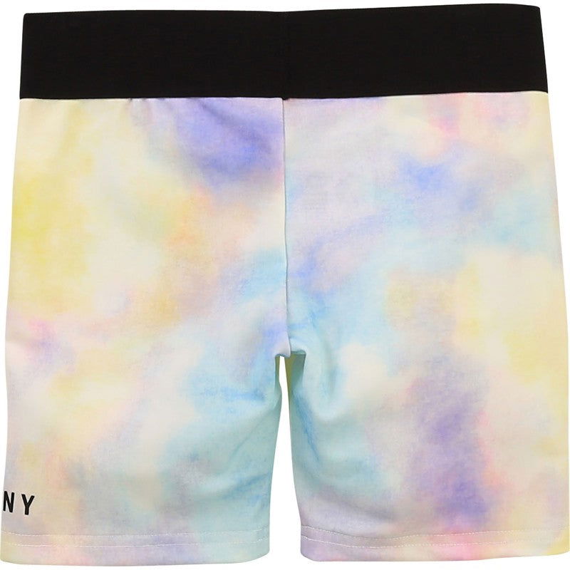 Krótkie spodenki dla dziewczynki DKNY D34A22-Z40 kolor tęczowy - - #tag1# - #tag2# - #tag3# - #tag4#