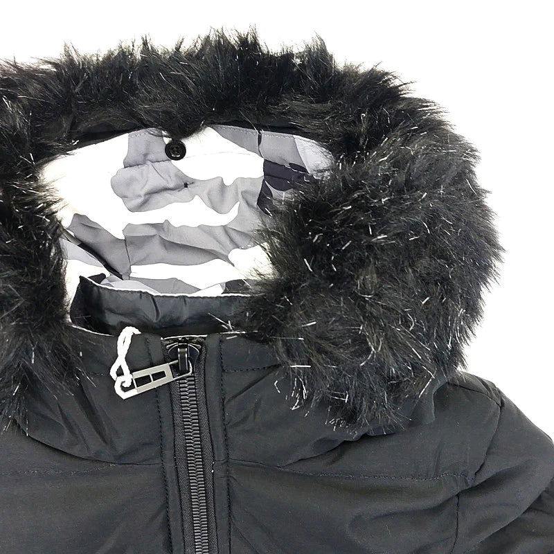 Kurtka Zimowa chłopak czarny B60161-71023  GKMOC -  - #tag1# - #tag2# - #tag3# - #tag4#