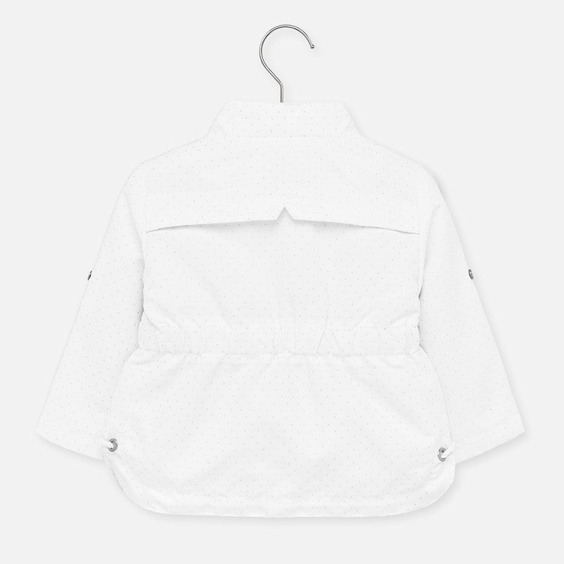 Kurtka w kropki dla dziewczynki Mayoral 1475-65 Biały -  - #tag1# - #tag2# - #tag3# - #tag4#