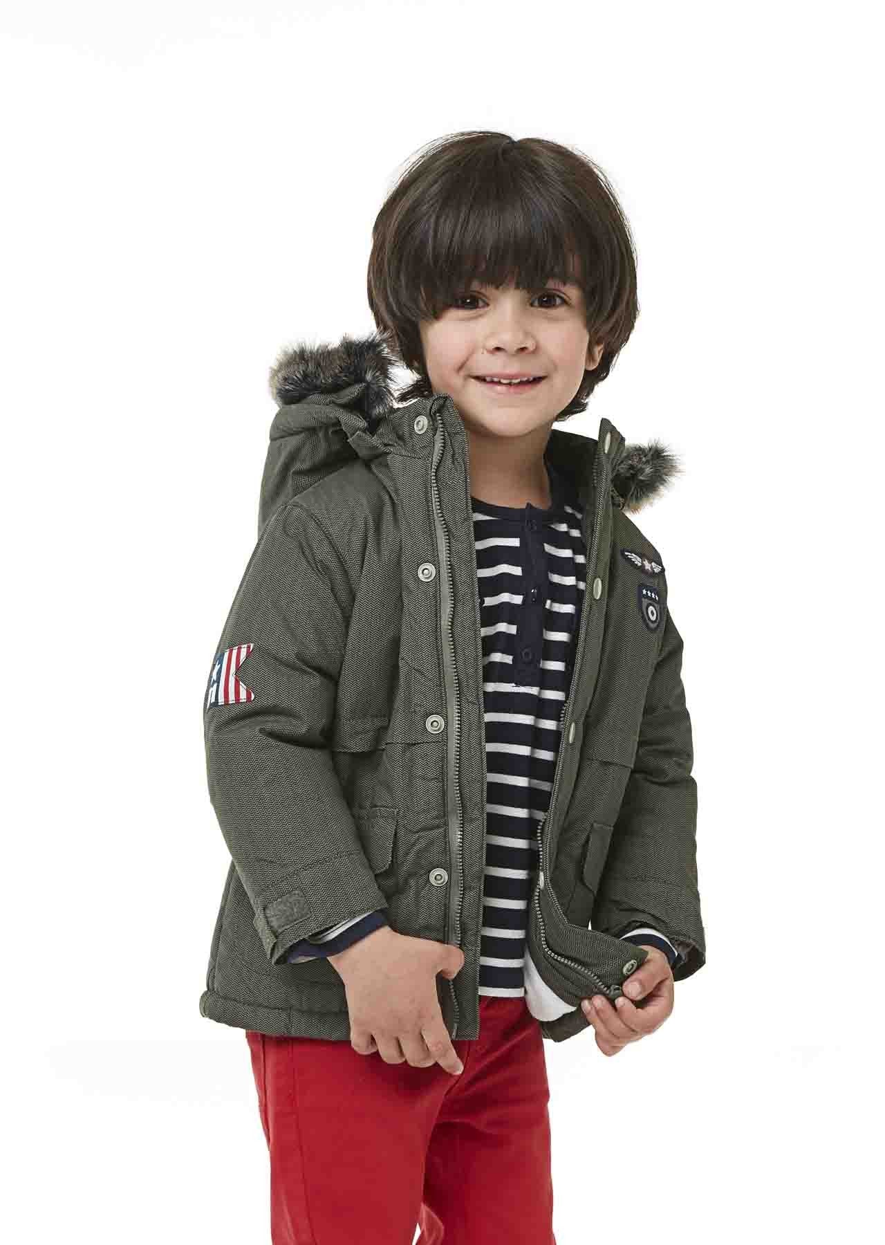 Losan 727-2003AC-184 kurtka parka kolor khaki - - #tag1# - #tag2# - #tag3# - #tag4#