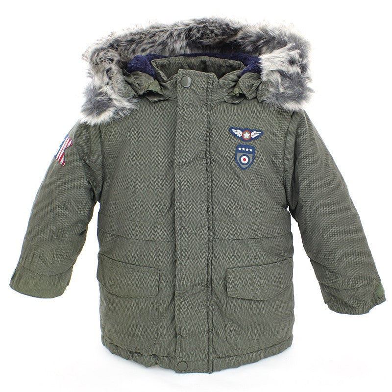 Losan 727-2003AC-184 kurtka parka kolor khaki - - #tag1# - #tag2# - #tag3# - #tag4#