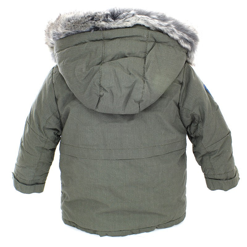Losan 727-2003AC-184 kurtka parka kolor khaki - - #tag1# - #tag2# - #tag3# - #tag4#