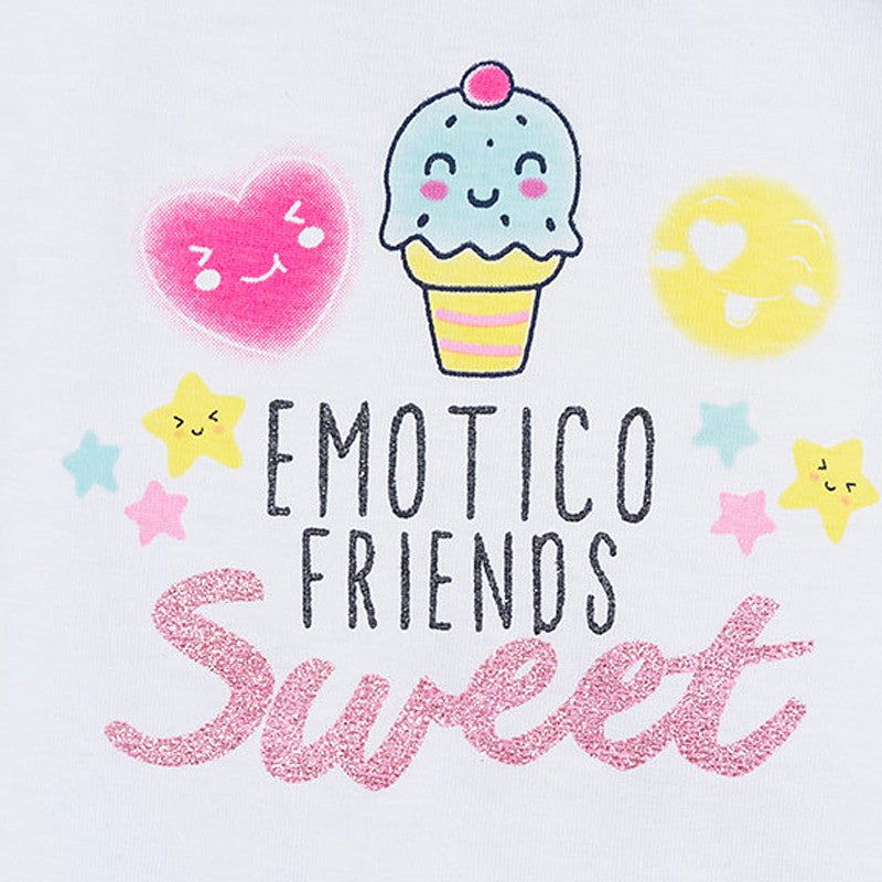 Losan T-Shirt na ramiączkach dziewczęcy Biały 918-1007AA-001 -  - #tag1# - #tag2# - #tag3# - #tag4#