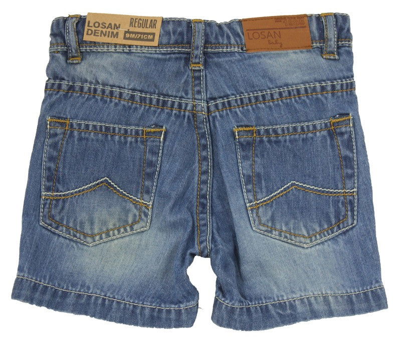 Losan szorty 617-9662AC  jeans kolor granat -  - #tag1# - #tag2# - #tag3# - #tag4#