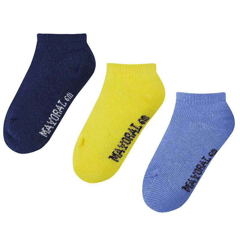 Mayoral 10902-68 Komplet 3 pary skarpetek kolor Marakuja - - #tag1# - #tag2# - #tag3# - #tag4#