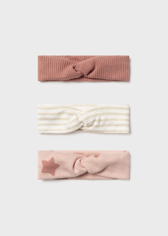 Mayoral 11-09442-015 Zestaw 3 opaski dziewczynka 9442-15 make-up -  - #tag1# - #tag2# - #tag3# - #tag4#