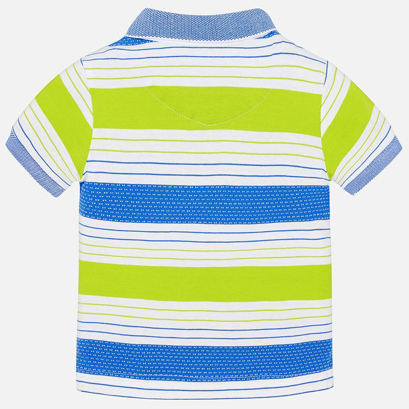 Mayoral 1132-74 Koszulka polo paski kolor Brokuł - - #tag1# - #tag2# - #tag3# - #tag4#
