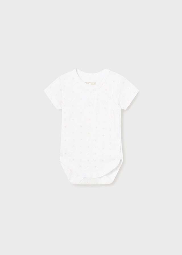 Mayoral 1748-23 Body z krótki rękawem dziewczynka kolor róż.baby - - #tag1# - #tag2# - #tag3# - #tag4#