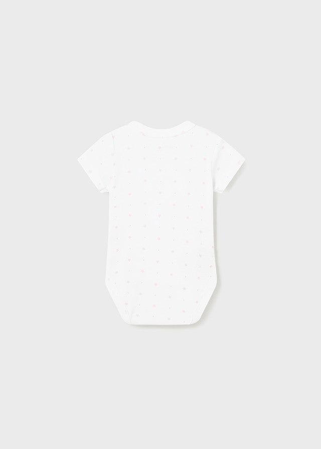 Mayoral 1748-23 Body z krótki rękawem dziewczynka kolor róż.baby - - #tag1# - #tag2# - #tag3# - #tag4#