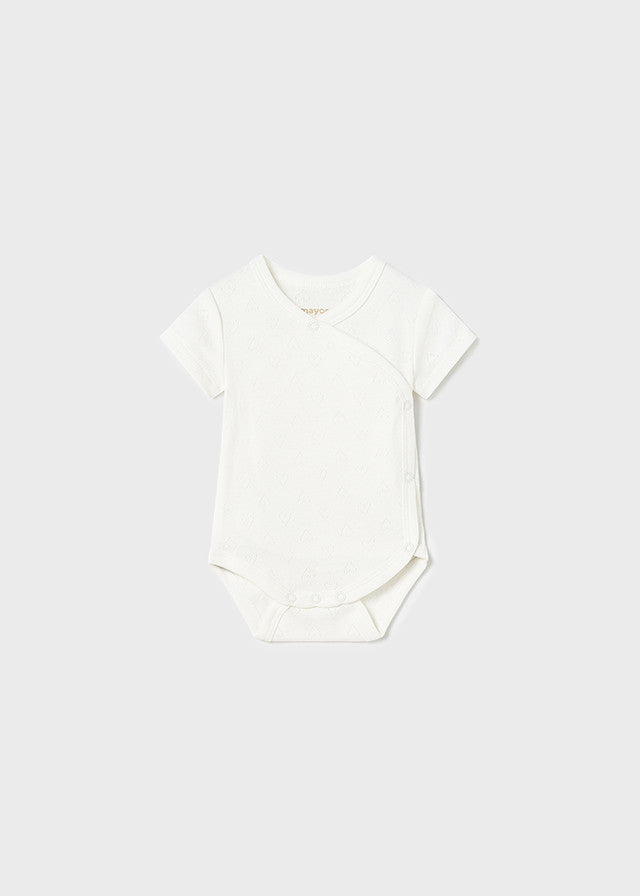 Mayoral 191-88 Body z krótkim rękawem dziewczynka kolor kremowy - - #tag1# - #tag2# - #tag3# - #tag4#