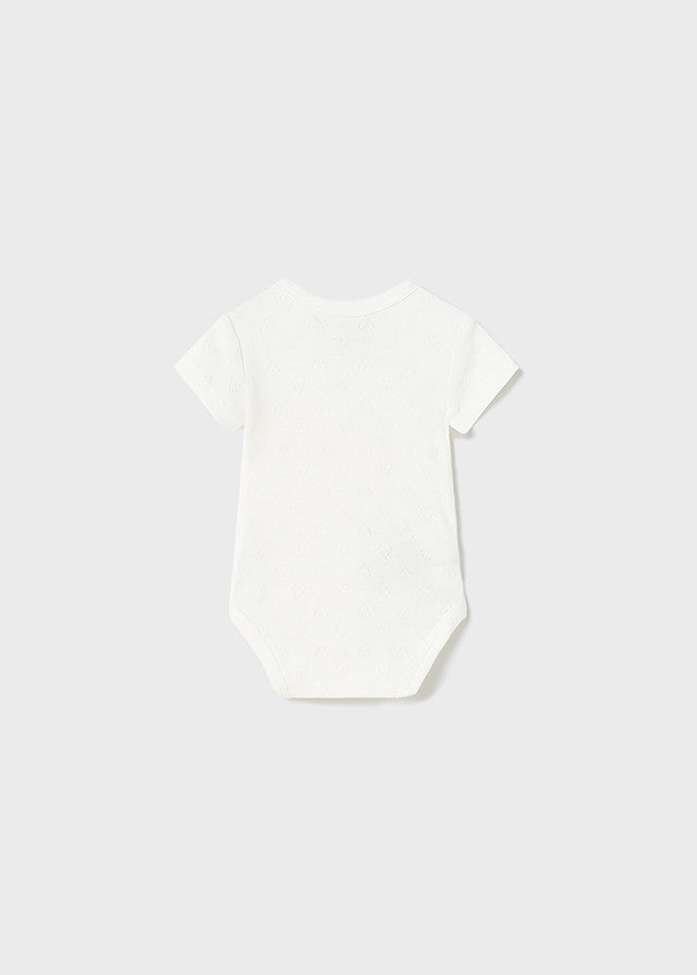 Mayoral 191-88 Body z krótkim rękawem dziewczynka kolor kremowy - - #tag1# - #tag2# - #tag3# - #tag4#