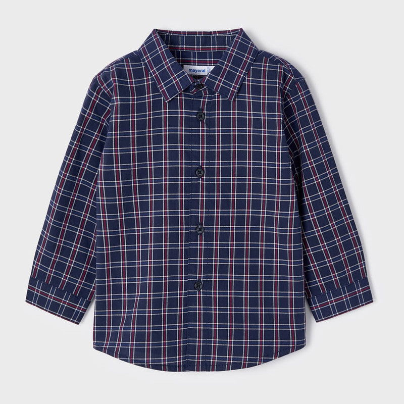 Mayoral 2160-78 Koszula W Kratę Chłopięca kolor noc -  - #tag1# - #tag2# - #tag3# - #tag4#