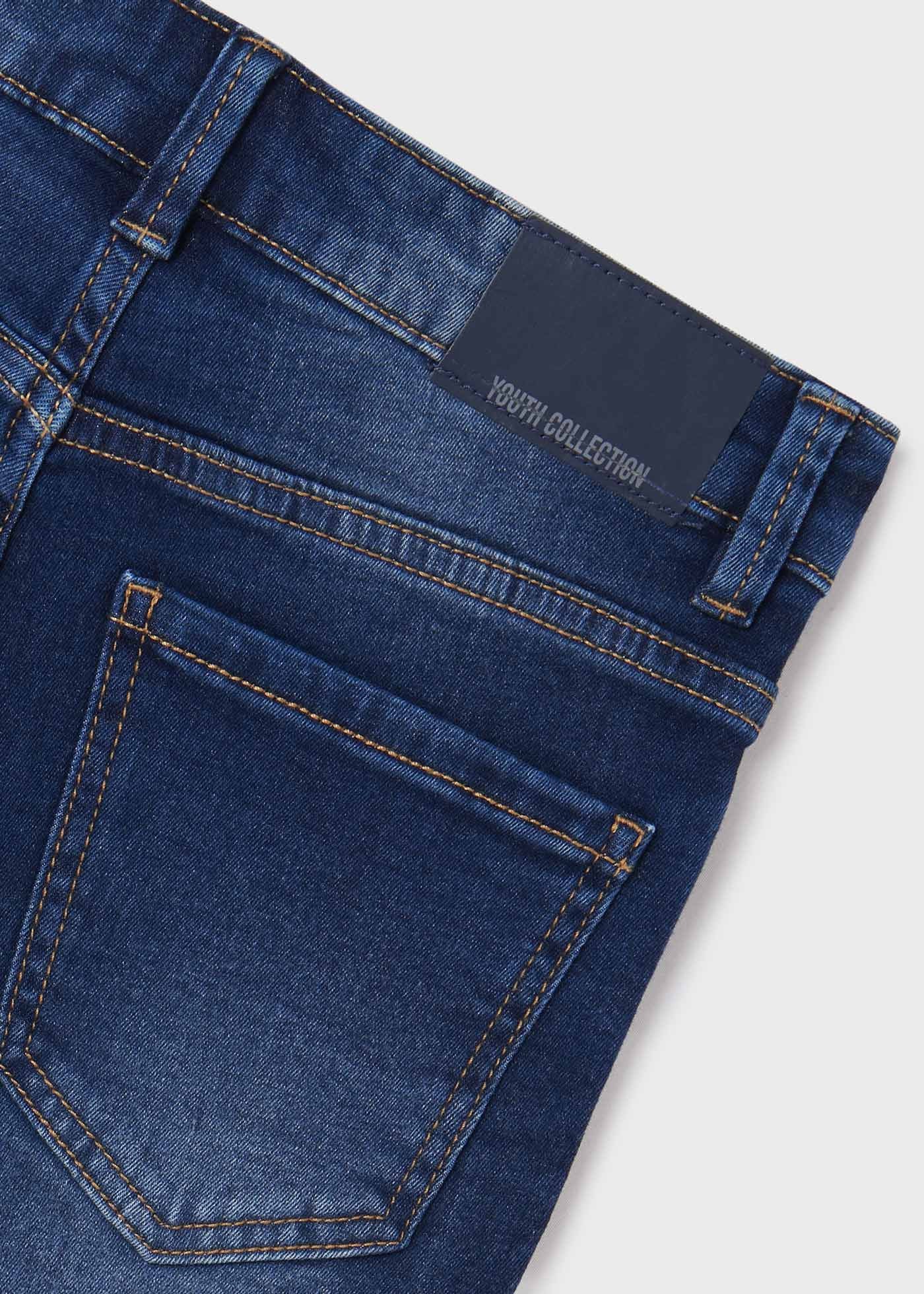 Mayoral 22-00252-048 Bermudy jeansowe chłopięce 252-48 ciemny - - #tag1# - #tag2# - #tag3# - #tag4#