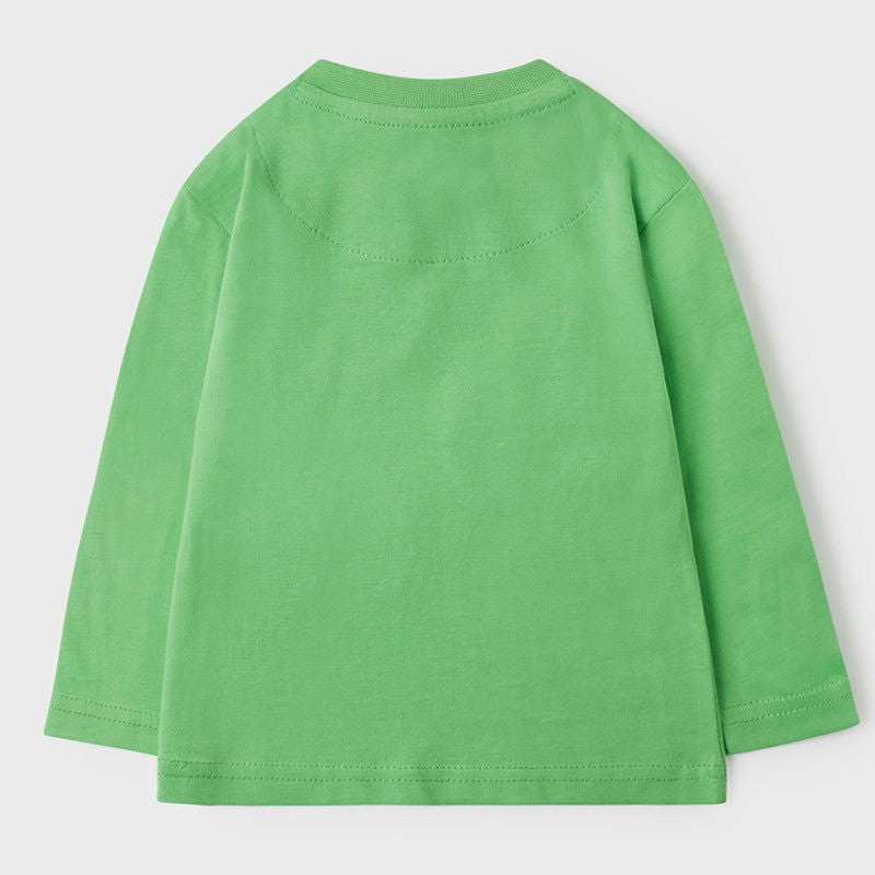 Mayoral 22-01021-088 Koszulka z długim rękawem chłopięca 1021-88 algi -  - #tag1# - #tag2# - #tag3# - #tag4#