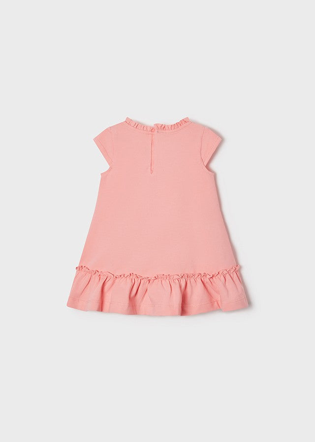 Mayoral 22-01924-028 Sukienka bawełniana zebra dziewczynka 1924-28 tulipan -  - #tag1# - #tag2# - #tag3# - #tag4#