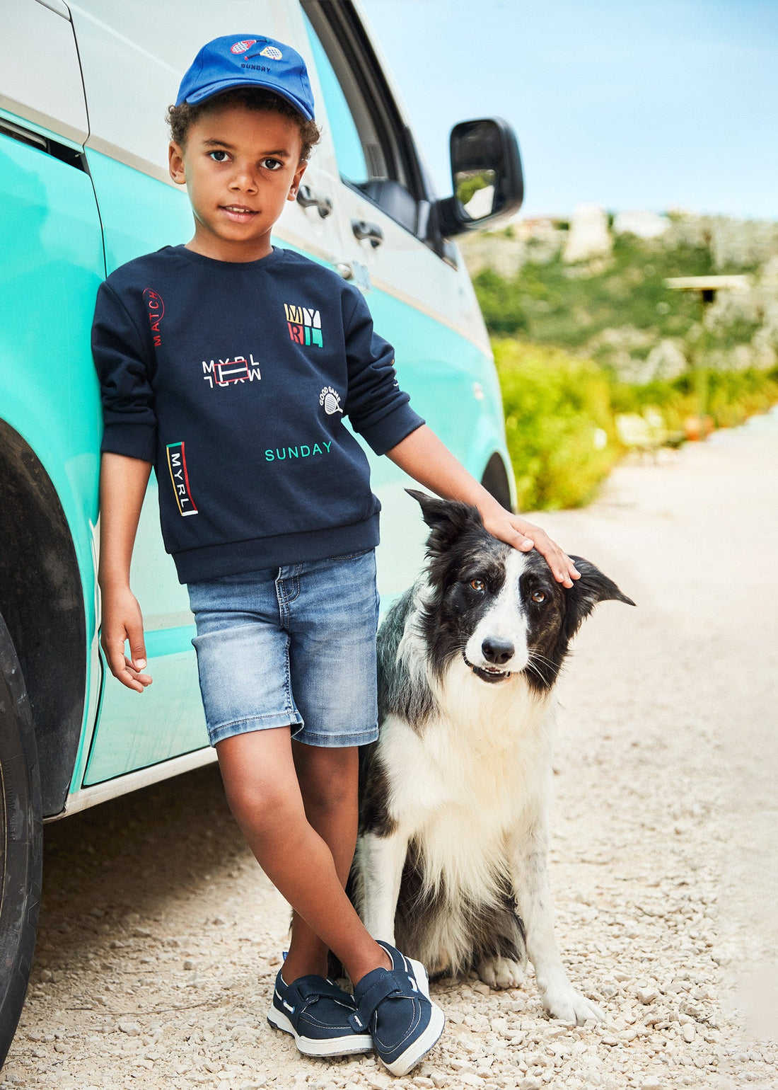 Mayoral 22-03261-028 Bermudy jeansowe dla chłopca 3261-28 medio -  - #tag1# - #tag2# - #tag3# - #tag4#