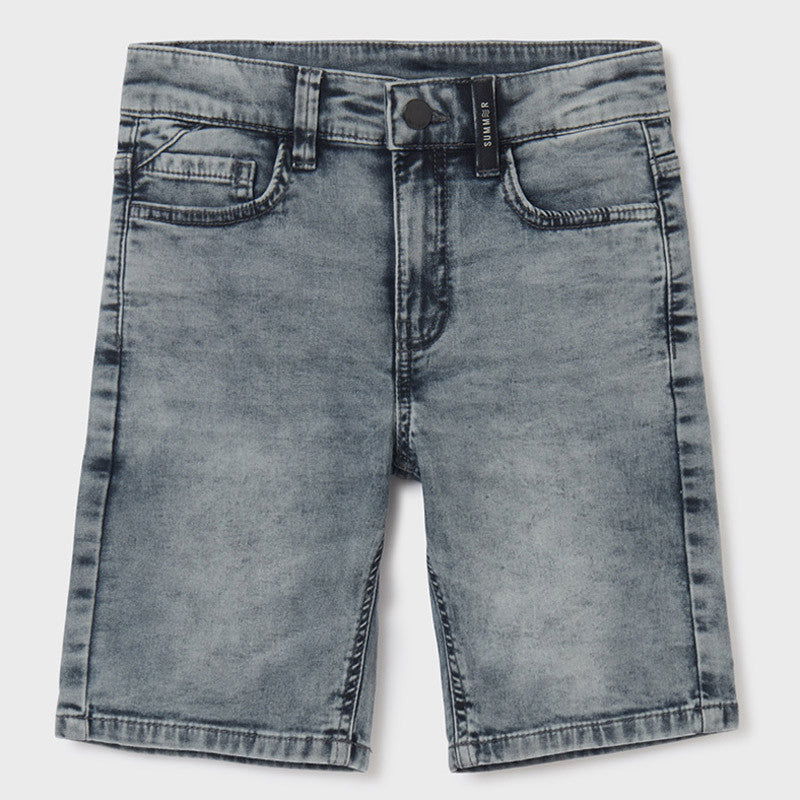 Mayoral 22-06214-070 Bermudy jeansowe chłopięce 6214-70 szary - - #tag1# - #tag2# - #tag3# - #tag4#
