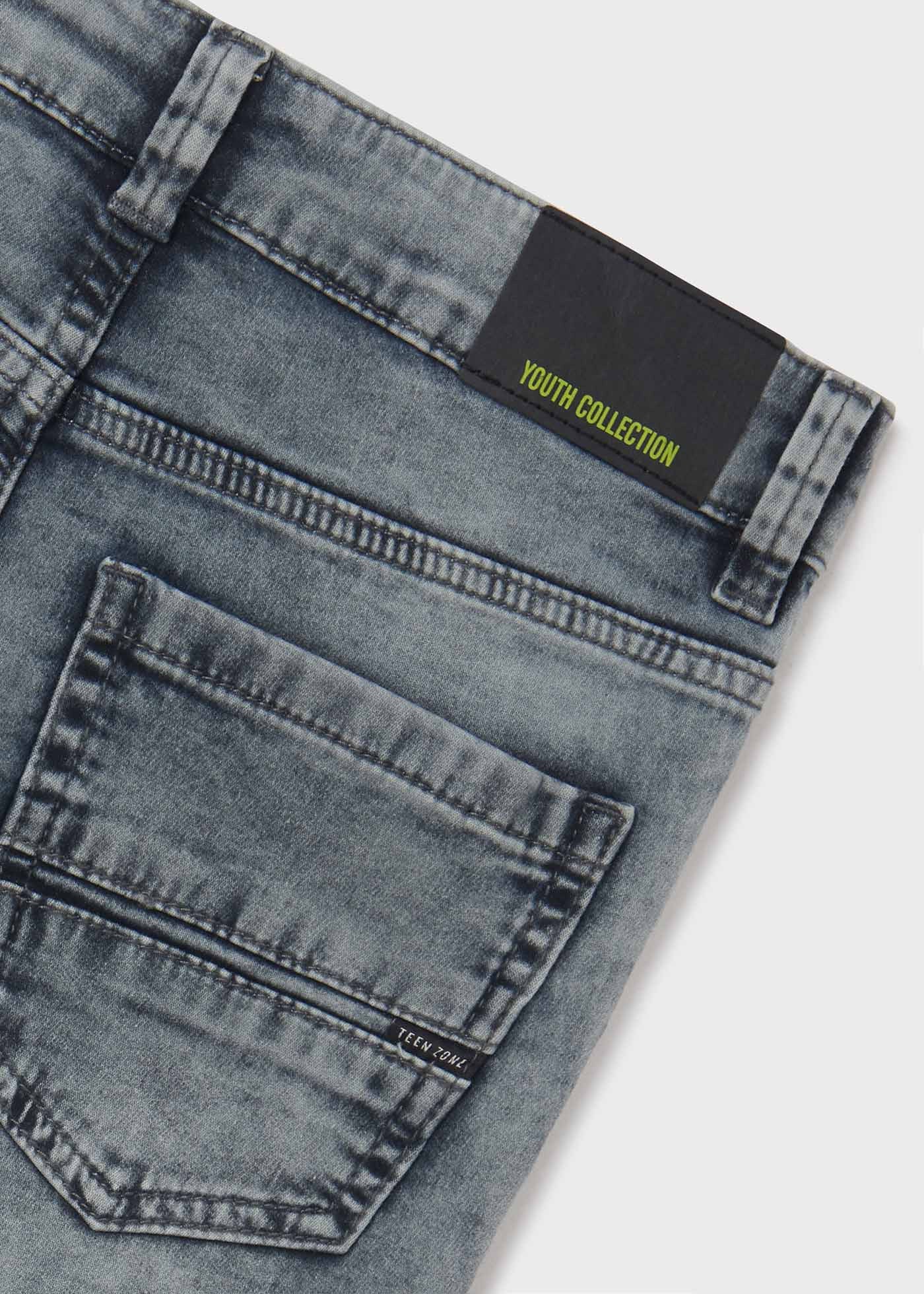 Mayoral 22-06214-070 Bermudy jeansowe chłopięce 6214-70 szary - - #tag1# - #tag2# - #tag3# - #tag4#