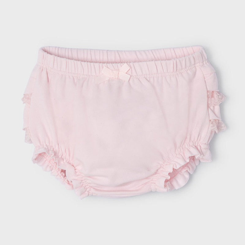 Mayoral 22-09464-057 Majteczki z falbankami dziewczynka 9464-57 różowy -  - #tag1# - #tag2# - #tag3# - #tag4#