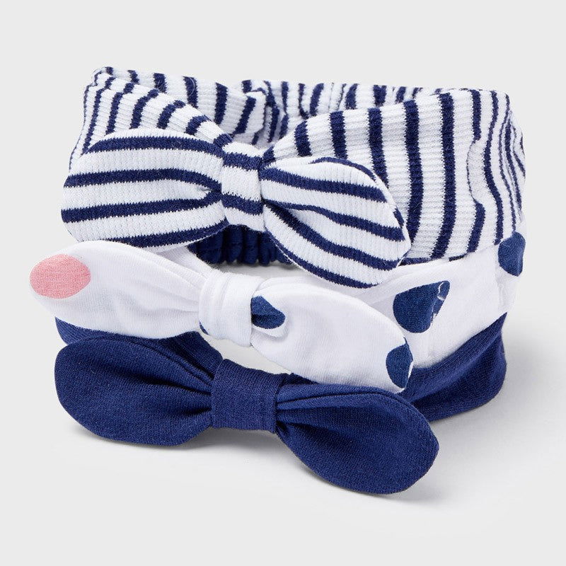 Mayoral 22-09501-019 Zestaw 3 opaski dziewczynka 9501-19 royal -  - #tag1# - #tag2# - #tag3# - #tag4#