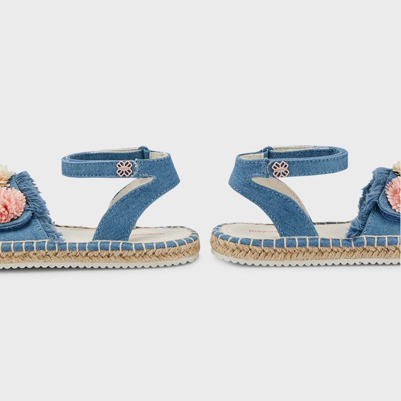 Mayoral 22-45375-035 Sandały dla dziewczynki 45375-35 jeans - - #tag1# - #tag2# - #tag3# - #tag4#