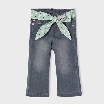 Mayoral 2542-92 Spodnie jeansowe dziewczęce kolor szary - - #tag1# - #tag2# - #tag3# - #tag4#