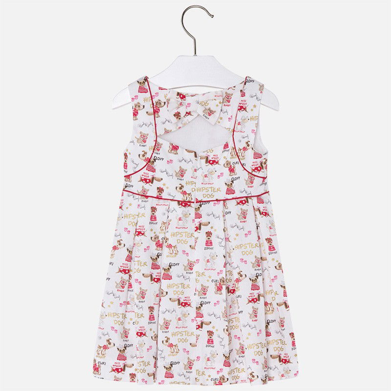 Mayoral 3960-62 Sukienka dziewczęca kolor czerwony -  - #tag1# - #tag2# - #tag3# - #tag4#