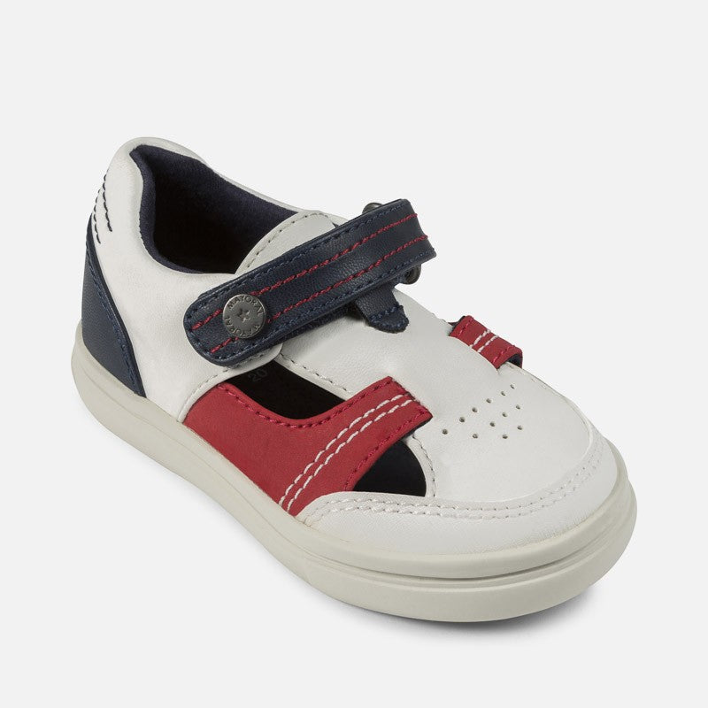 Mayoral 41890-81 Buty chłopięce kolor biały - - #tag1# - #tag2# - #tag3# - #tag4#