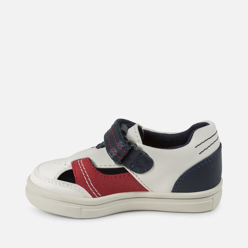Mayoral 41890-81 Buty chłopięce kolor biały - - #tag1# - #tag2# - #tag3# - #tag4#