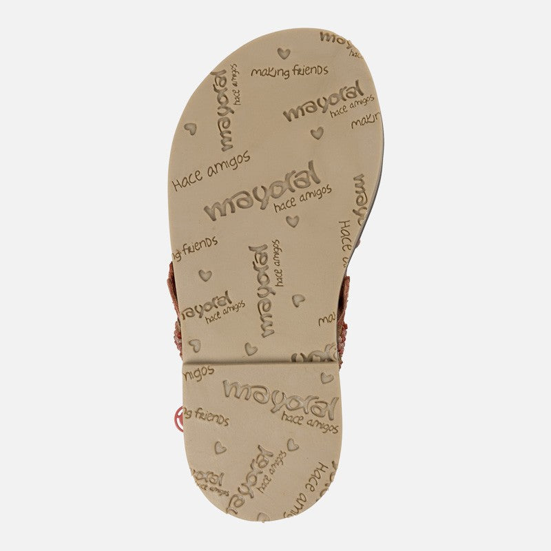 Mayoral 45891-43 Sandały dziewczęce kolor Koralowy - - #tag1# - #tag2# - #tag3# - #tag4#