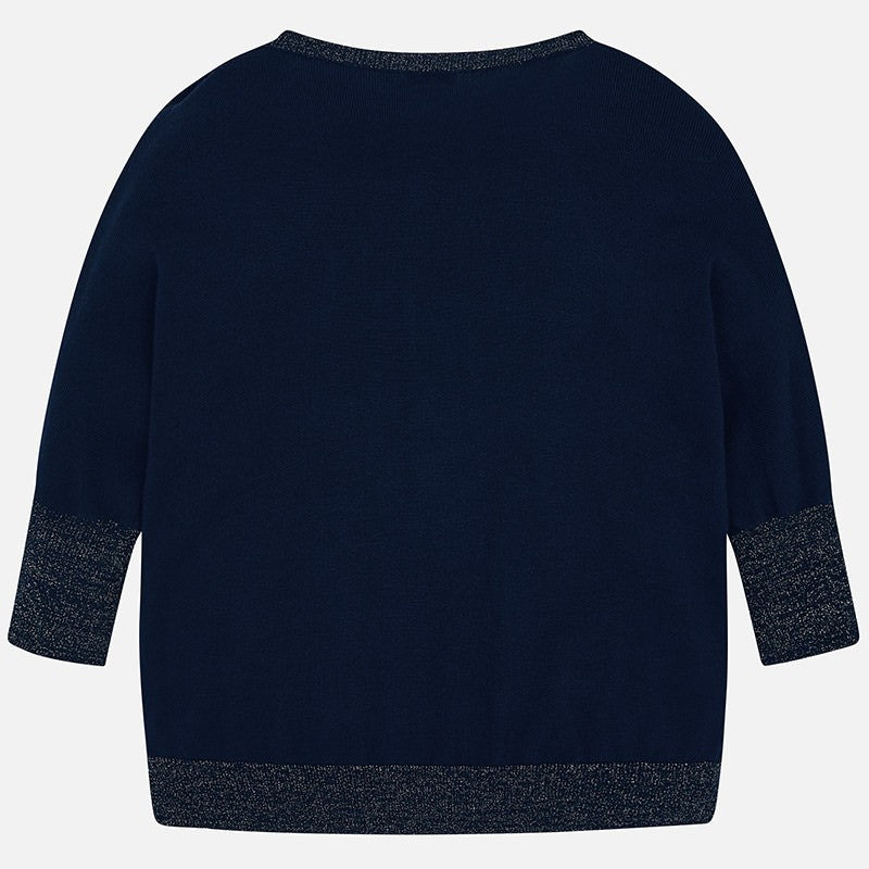 Mayoral 6301-62 Sweter dziewczęcy kolor granat -  - #tag1# - #tag2# - #tag3# - #tag4#