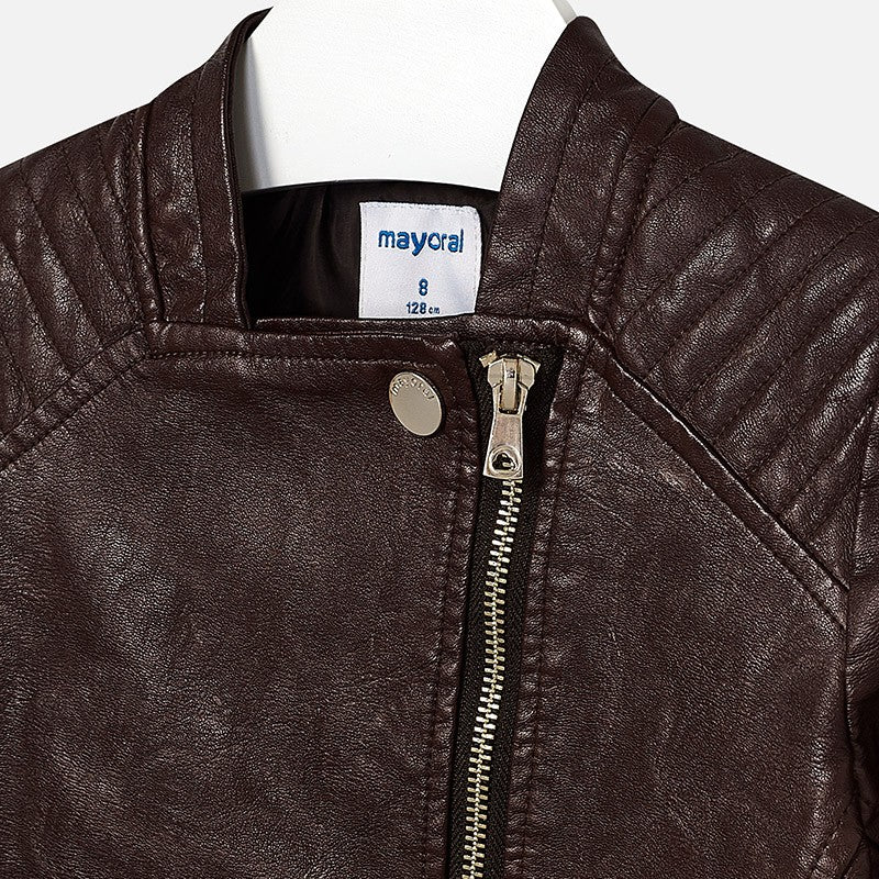 Mayoral 7470-30 Kurtka dziewczęca kolor brąz -  - #tag1# - #tag2# - #tag3# - #tag4#