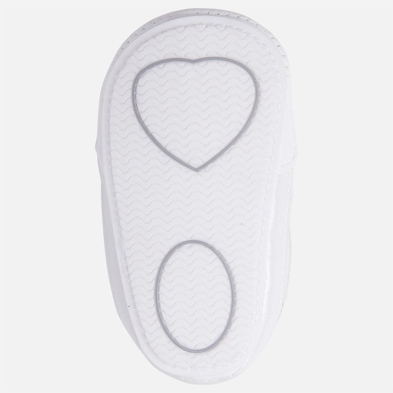 Mayoral 9807-11 Tenisówki niemowlęce dla dziewczynki kolor biały - - #tag1# - #tag2# - #tag3# - #tag4#