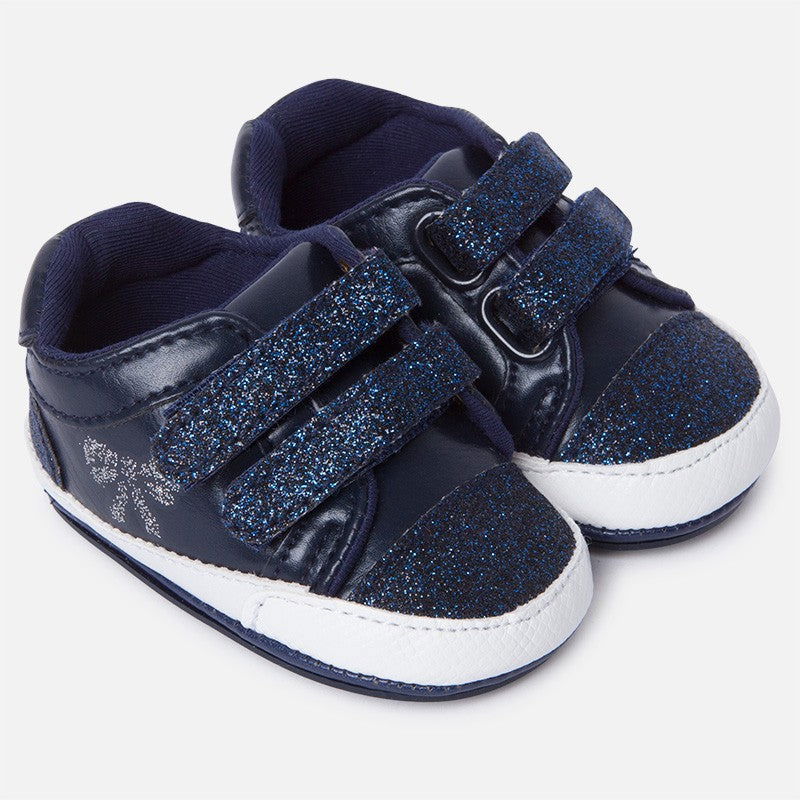 Mayoral 9807-13 Tenisówki niemowlęce dla dziewczynki kolor granat -  - #tag1# - #tag2# - #tag3# - #tag4#