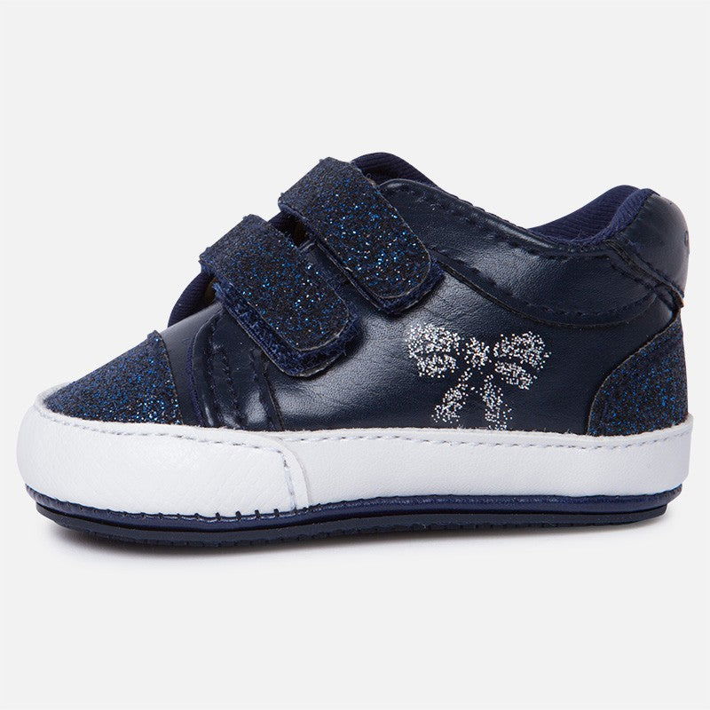 Mayoral 9807-13 Tenisówki niemowlęce dla dziewczynki kolor granat -  - #tag1# - #tag2# - #tag3# - #tag4#