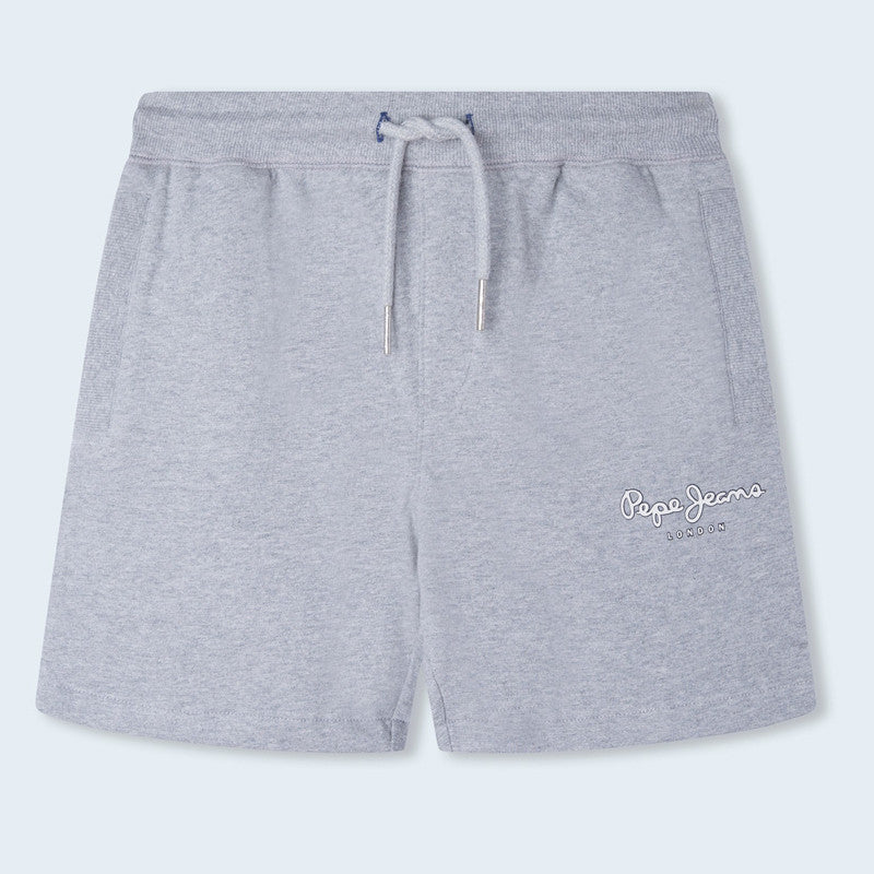 Pepe Jeans Bermudy GEORGIE SHORT junior chłopak PB800685-933 szary - - #tag1# - #tag2# - #tag3# - #tag4#