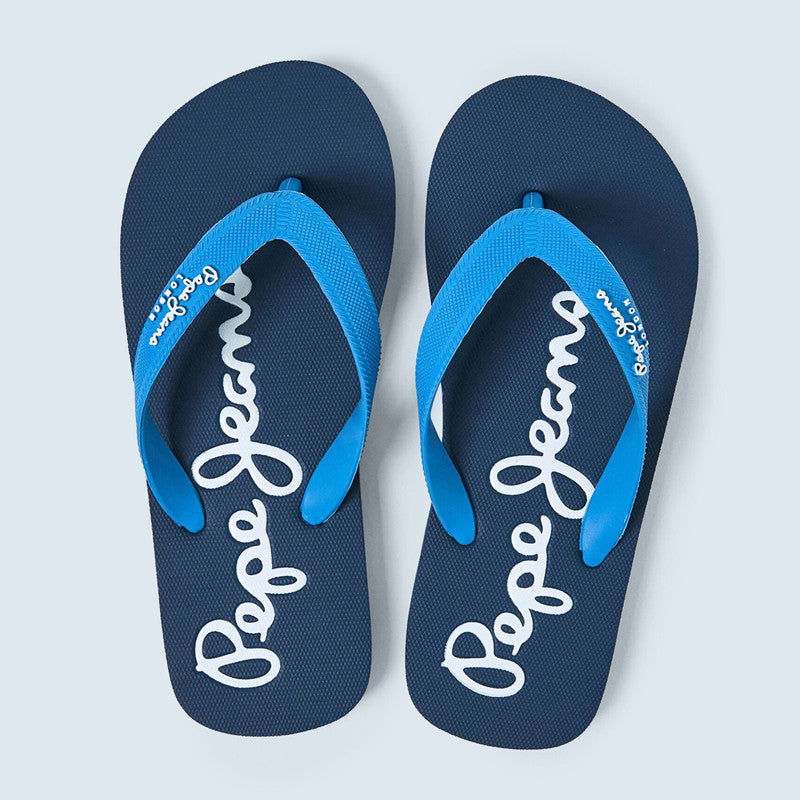 Pepe Jeans Klapki BAY BEACH BRAND B junior boy PBS70049-549 BEAT -  - #tag1# - #tag2# - #tag3# - #tag4#